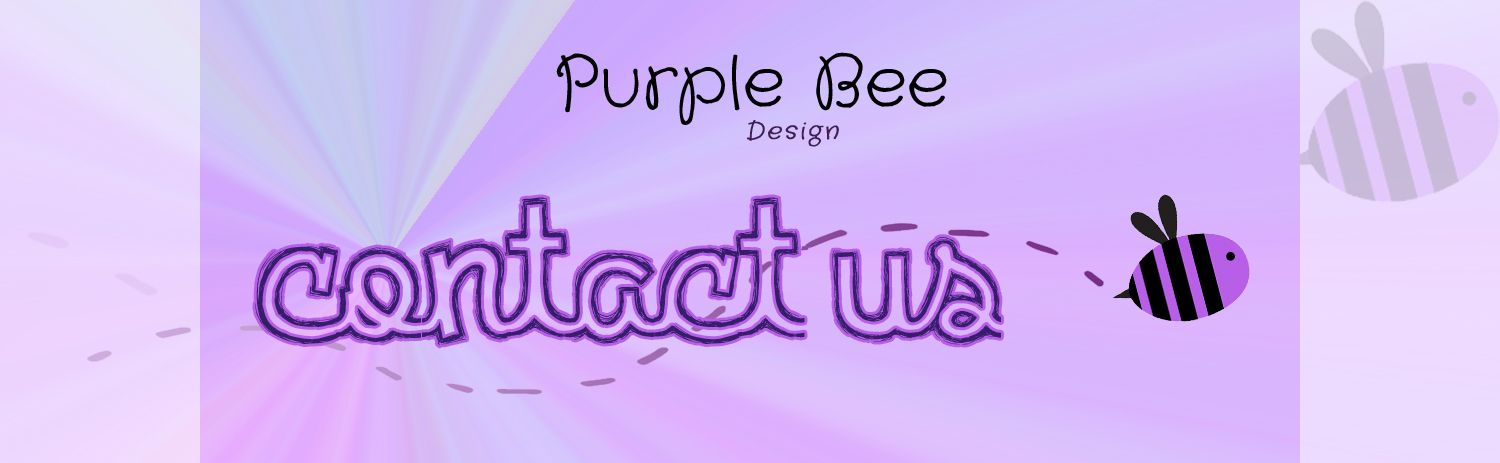 contact purple bee design 07828006285